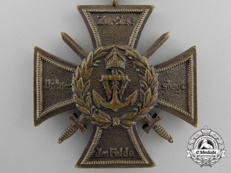 Commemorative Honour Cross of the Navy Corps, Flanders Obverse