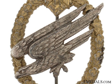 Army Paratrooper Badge, by F. Linden Obverse Detail