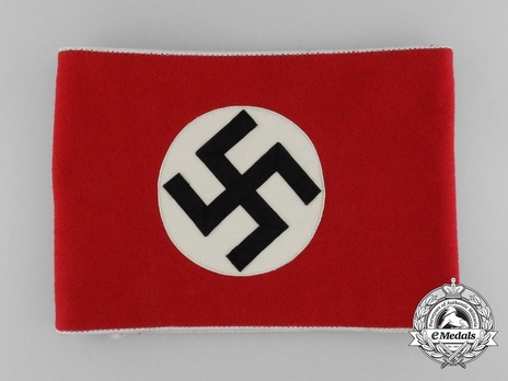 NSDAP Politischer Leiter-Anwärter Type II Kreis Level Armband Obverse