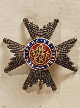 Order of Ernst August, Commander Breast Star Obverse