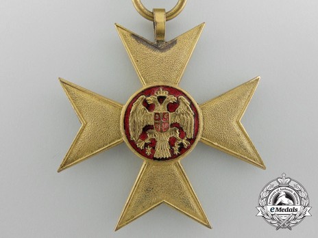Cross of Charity, in Gold (small medaillion) Obverse