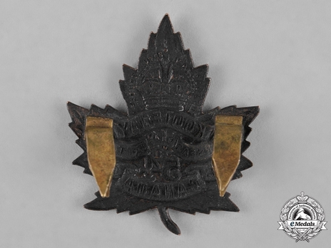 54th Infantry Battalion Other Ranks Cap Badge Reverse