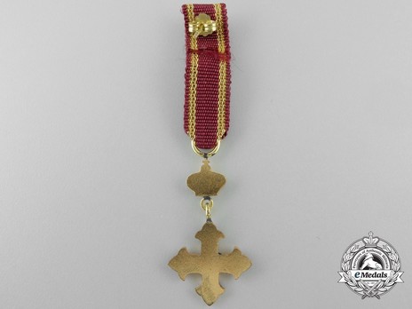 Miniature III Class Cross (1916-1919) Reverse