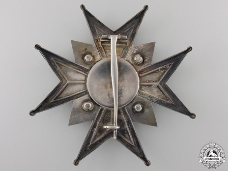 Commander Grand Cross Breast Star (with silver and silver gilt) Reverse