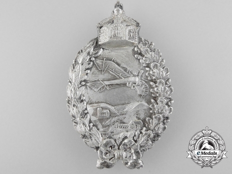 Pilot Badge, by P. Meybauer (in silvered brass, unmarked) Obverse