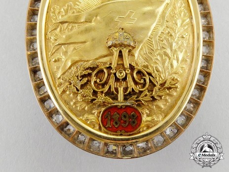 Order of Milos the Great, I Class (with diamonds) Reverse Detail