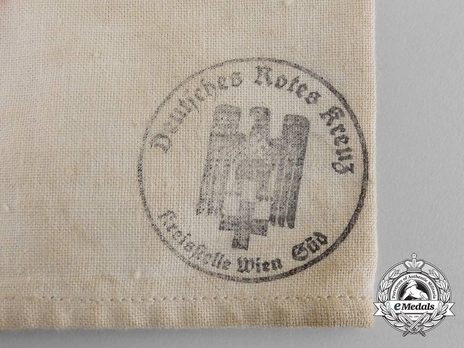 German Red Cross Neutrality Armband Stamp Detail