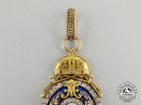 Order of Milos the Great, I Class (with diamonds) Obverse Detail