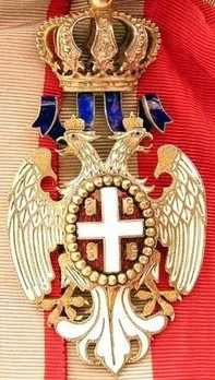 Order of the White Eagle, Type I, Civil Division, II Class Obverse