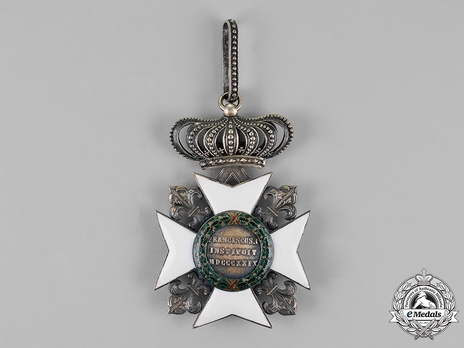 Royal Order of Francis I, Grand Cross (in silver gilt) Reverse