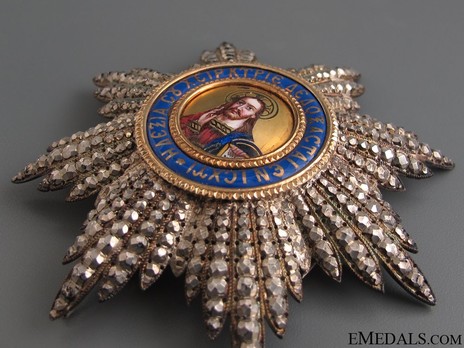 Order of the Redeemer, Type II, Grand Cross Breast Star