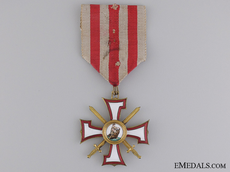 Military Order of the Bear Slayer, III Class (Bronze gilt) Obverse