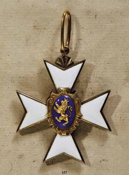 Schwarzburg Duchy Honour Cross, Civil Division, I Class Honour Cross Obverse