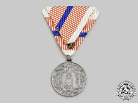 Iron Medal (ribbon with 1 stripe) rev