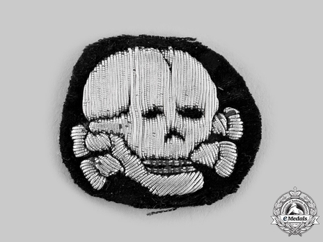 Waffen-SS Officer's Cloth Cap Death's Head