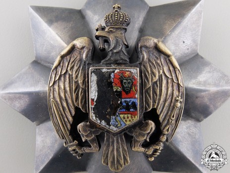Honour Decoration of the Romanian Eagle, Grand Officer's Breast Star Obverse Detail