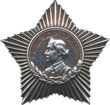 Type II, III Class Medal (in silver)