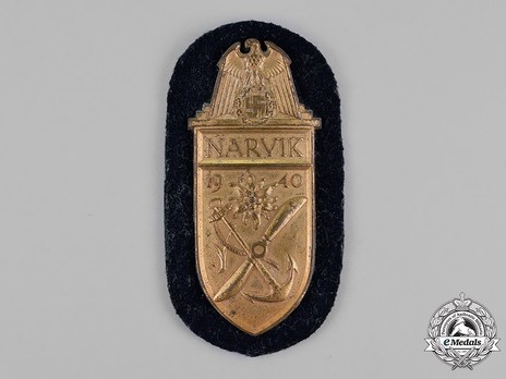 Narvik Shield, Kriegsmarine/Navy Obverse